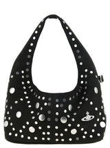 Vivienne Westwood Black Cowhide Shoulder Bag