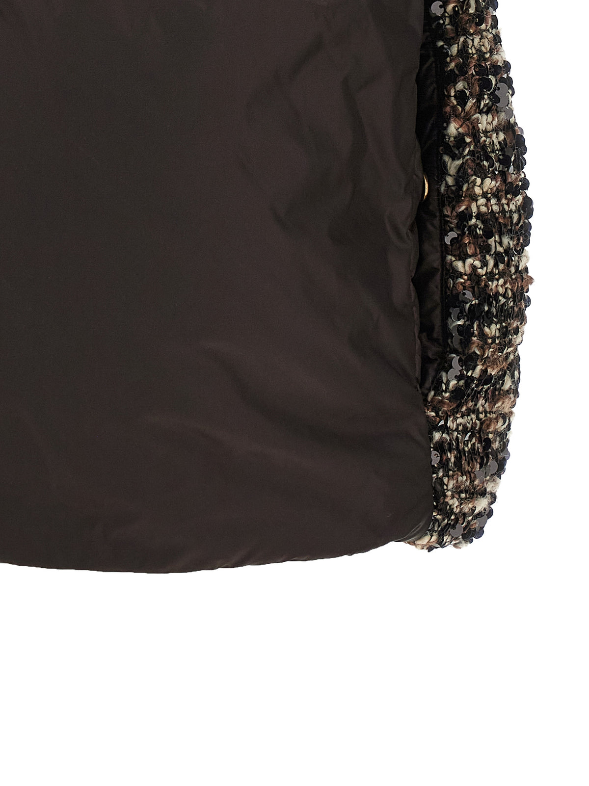 Moncler Brown Polyester Sleeveless Jacket