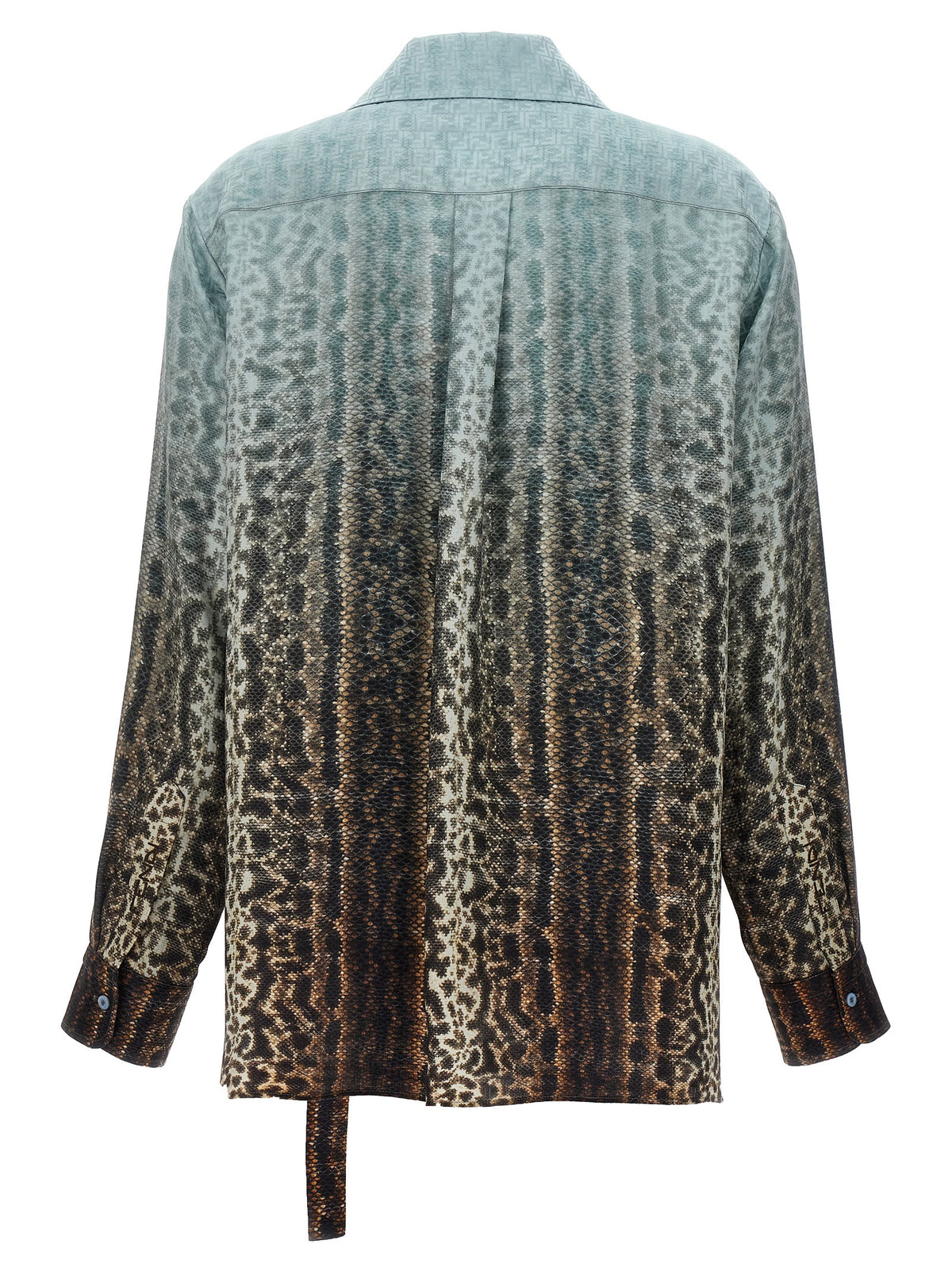 Fendi Multicolor Silk Blouse