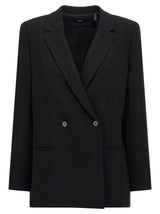 Theory Black Triacetate Blazer