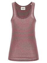 Isabel Marant Étoile Multicolor Cotton Sleeveles T-Shirt
