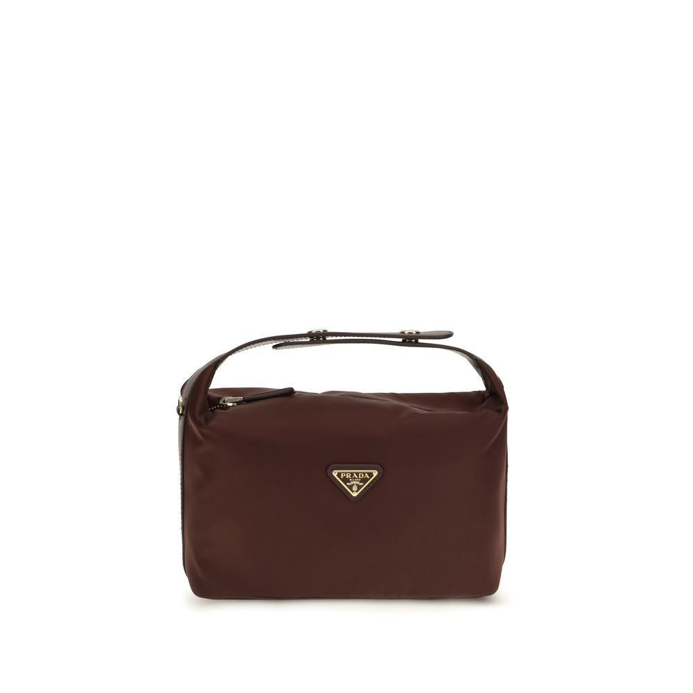 Prada Bordeaux Recycled Polyamide Handbag