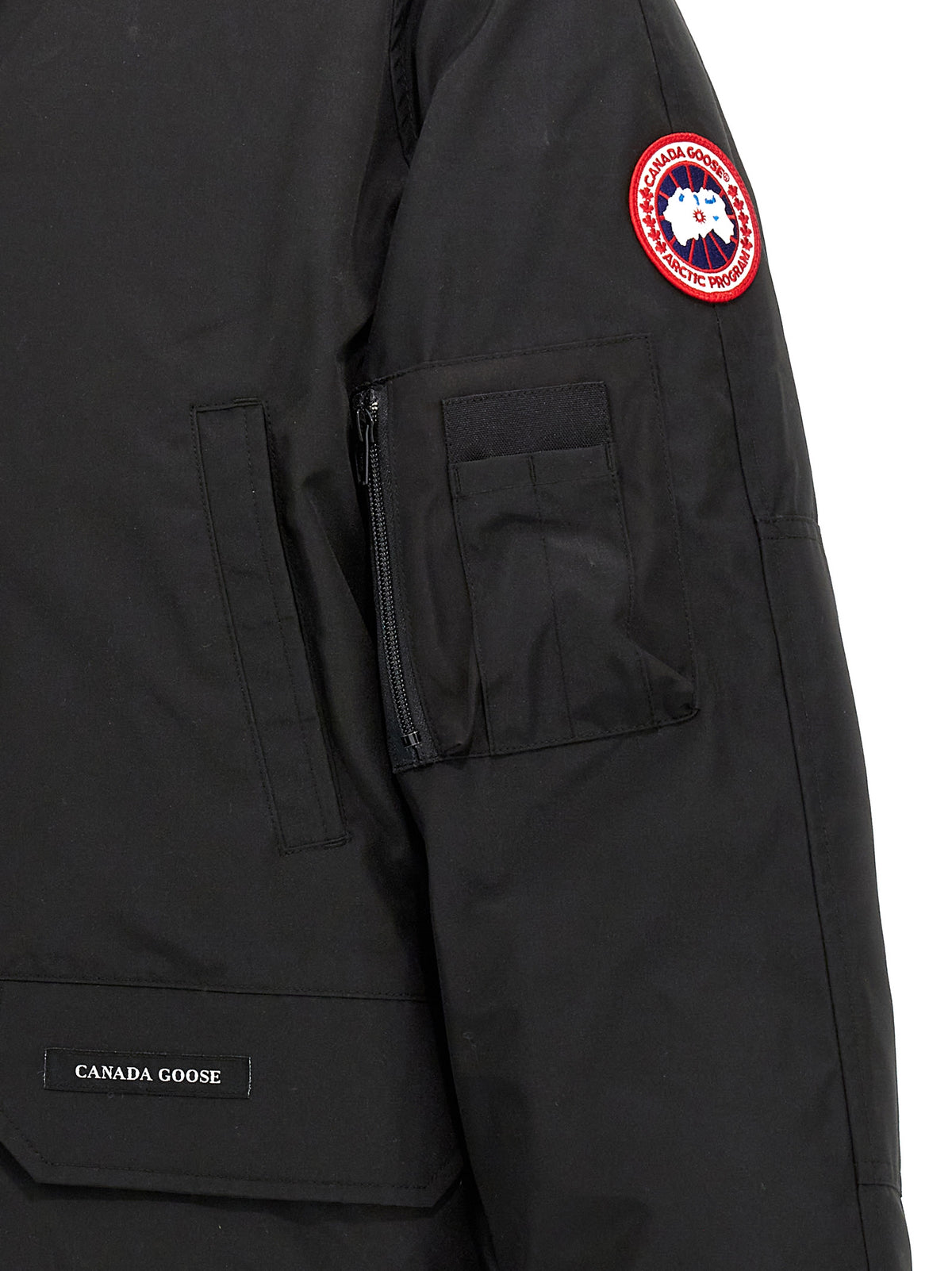 Canada Goose Black Polyester Bomber