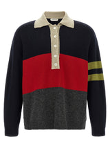 Namacheko Multicolor Merino Wool Polo Shirt