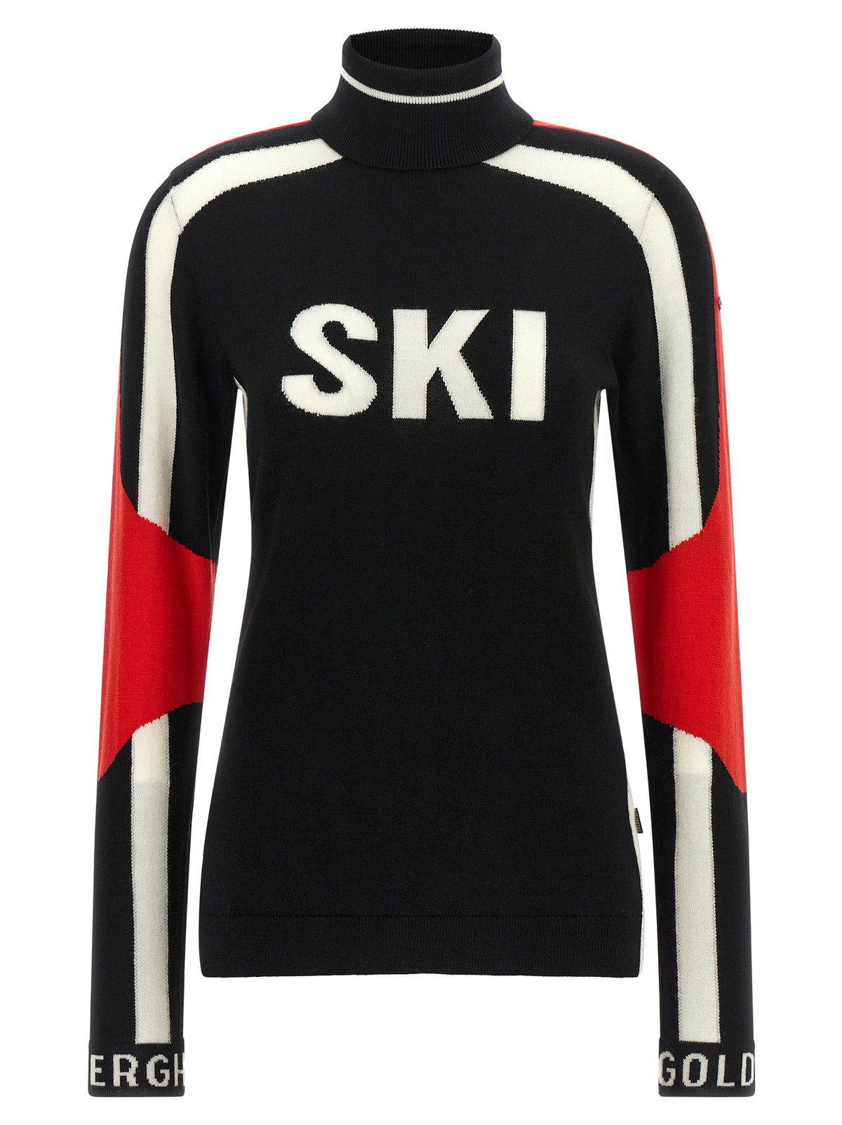 GOLDBERGH Black Merino Wool Cardigan