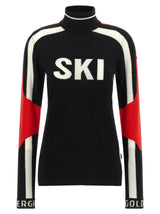 GOLDBERGH Black Merino Wool Cardigan