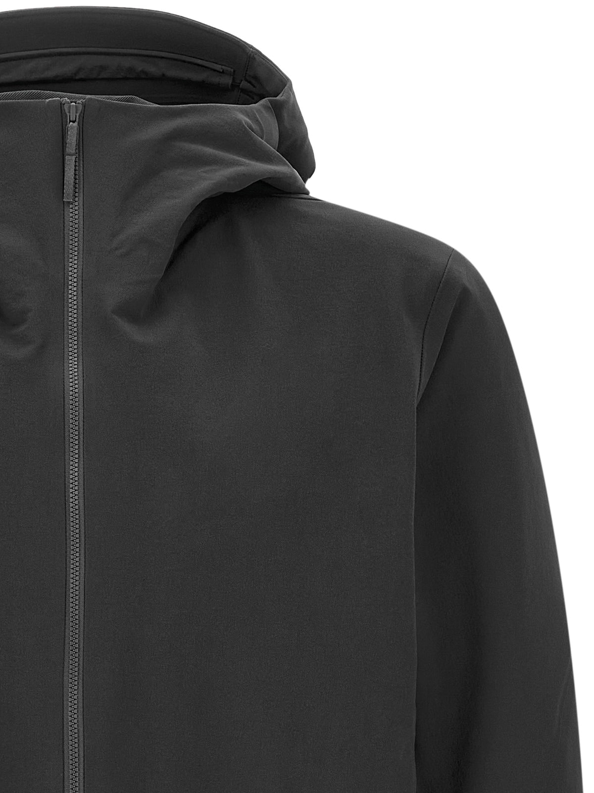 Arc'teryx Veilance Black Nylon Sweatshirt