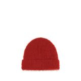 SÉFR Red Alpaca Vicugna Pacos Beanie
