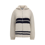 Prada Beige Wool Oves Aries Cardigan