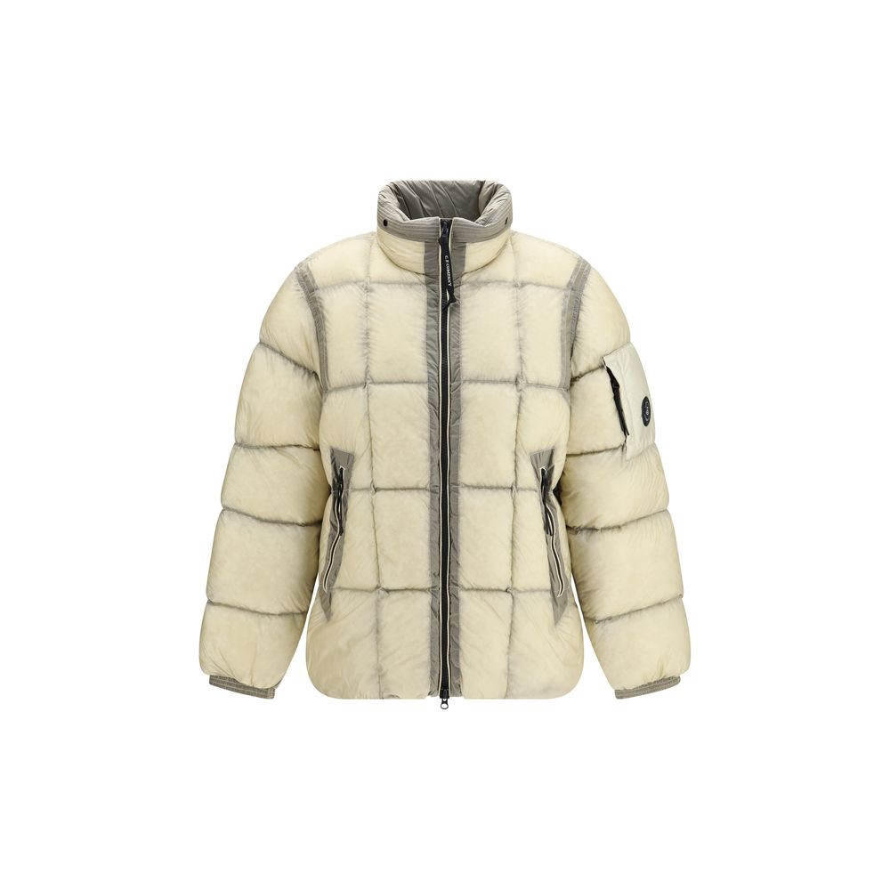 C.P. Company Blue Polyamide Shell Jacket - Lightweight Puffer