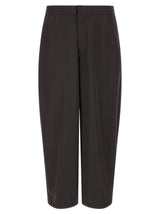Lemaire Brown Wool Joggers (Workout Pants)