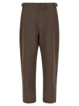 Lemaire Brown Cotton Pants