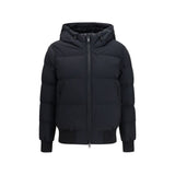 Moose Knuckles Black Nylon Bomber