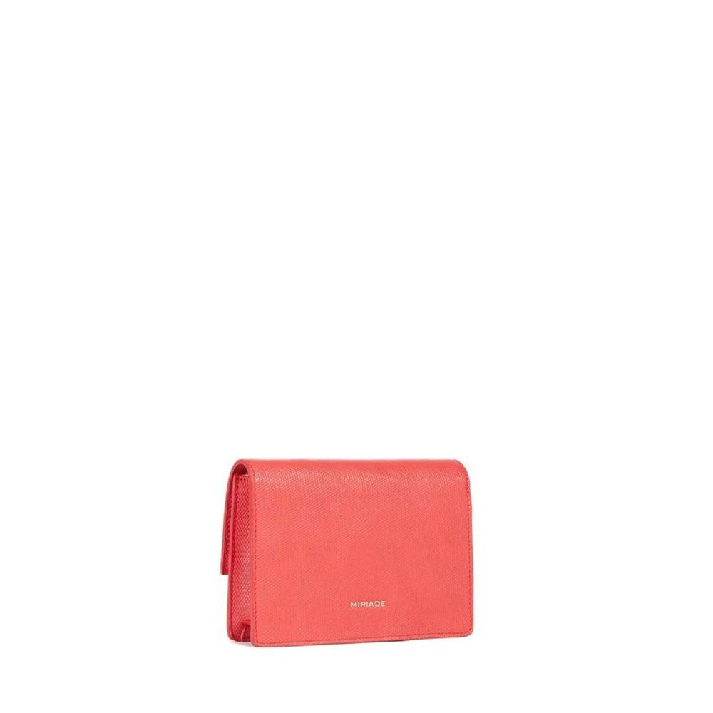 MIRIADE Red Polyethylene Crossbody Bag