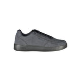 Gas Blue Polyurethane Men's Sneaker