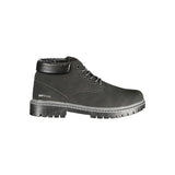 Gas Black Polyurethane Men's Boot