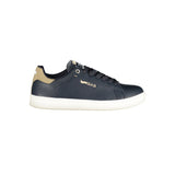 Gas Blu Polyurethane Men's Sneaker