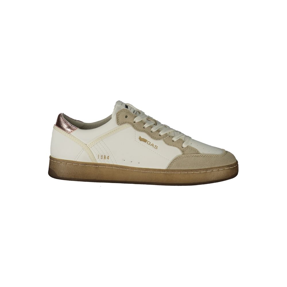 Gas Bianco Polyurethane Women Sneaker - GIOVI GS MIX