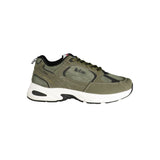 LEE COOPER Green Polyester Athletic Sneakers