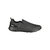 LEE COOPER Black Polyester Athletic Sneakers