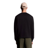 Lyle & Scott Black Cotton Sweatshirt