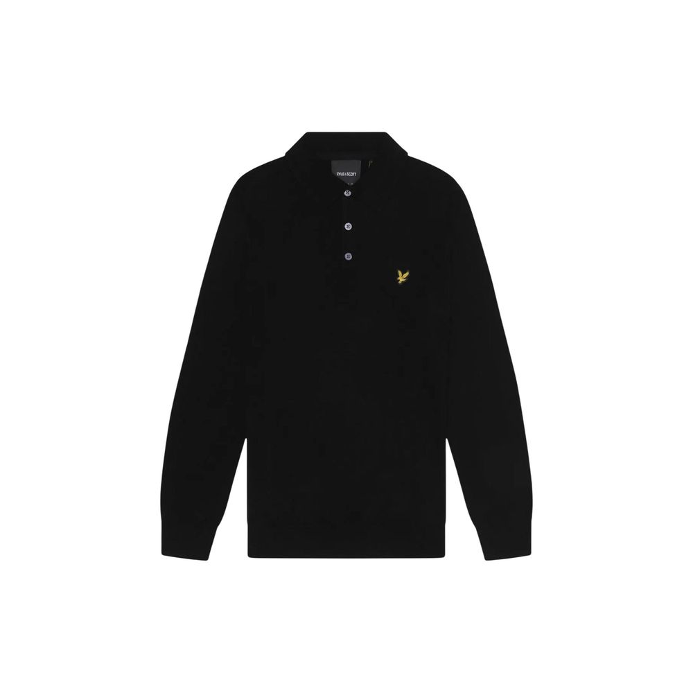 Lyle & Scott Black Cotton Sweatshirt