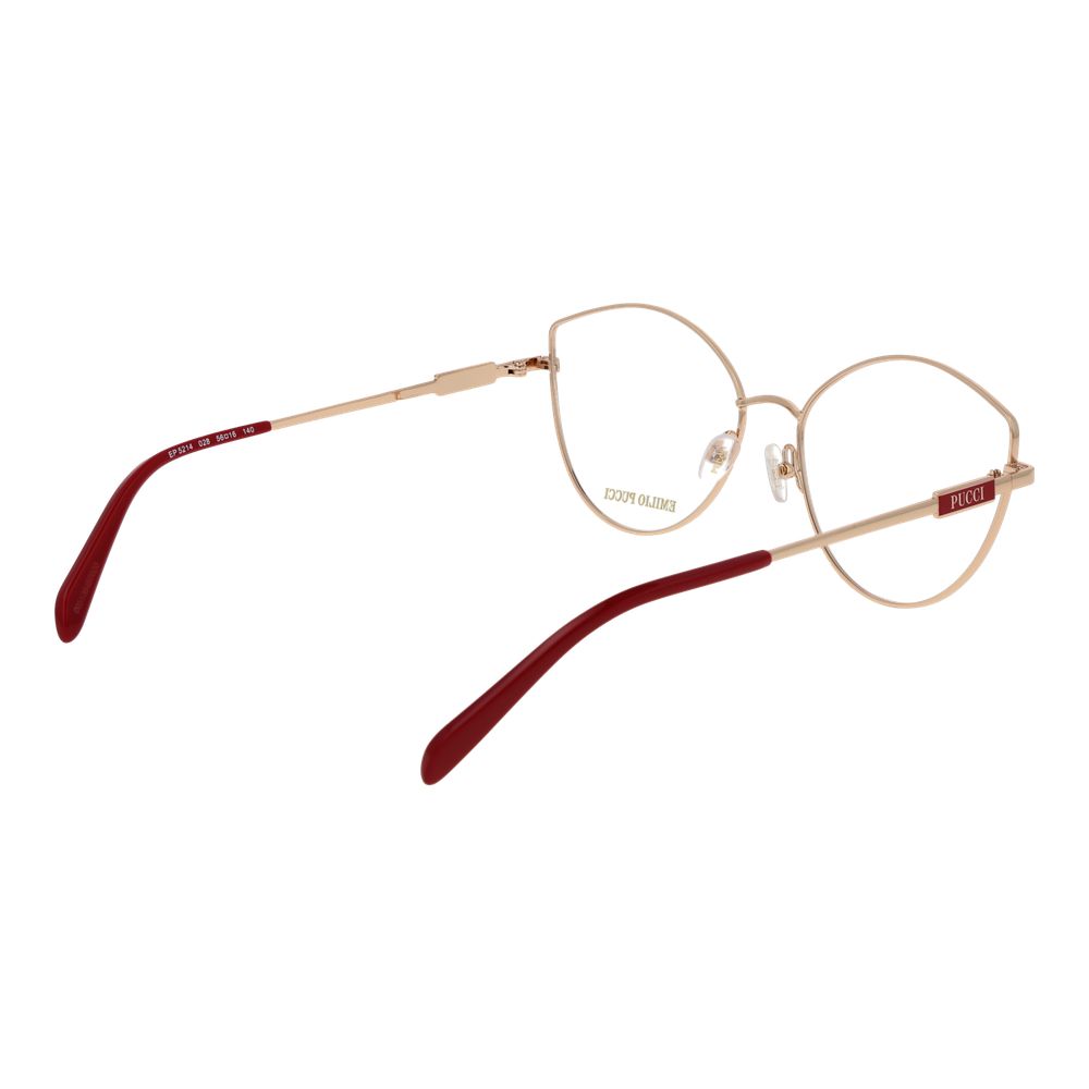 Emilio Pucci Gold Metal Glasses (Frames)