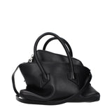 The Attico Black Leather Handbag