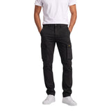 Lyle & Scott Black Cotton Cargo Pants