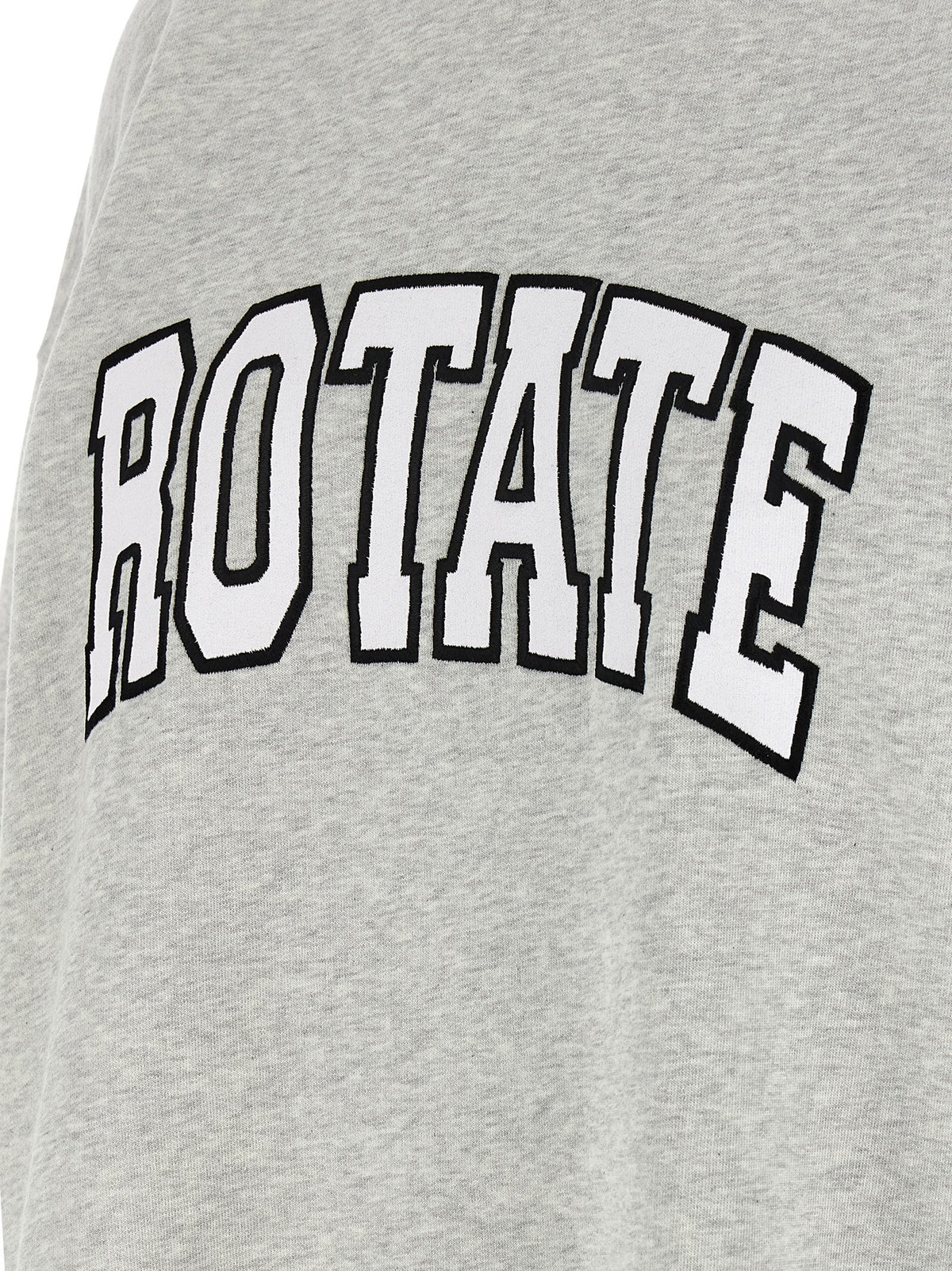 ROTATE BIRGER CHRISTENSEN Gray Cotton Sweatshirt