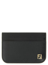 Fendi Black Calfskin Cardholder