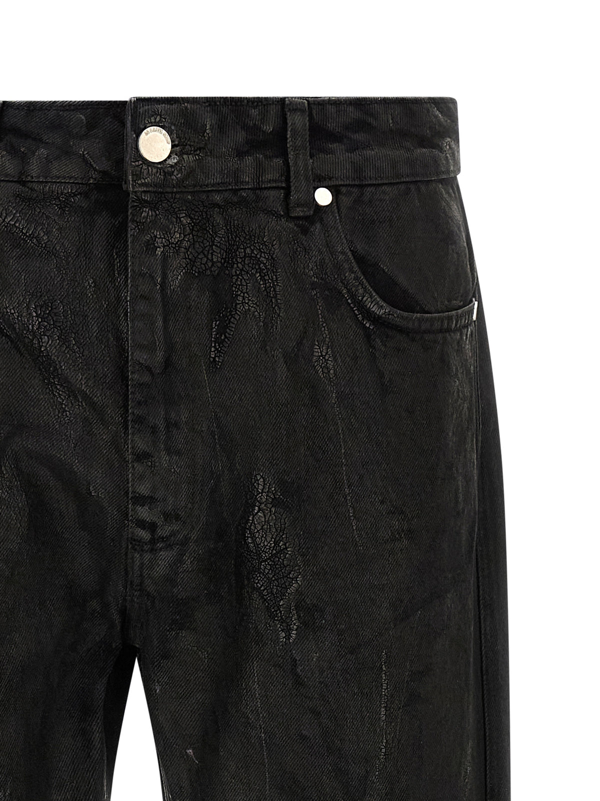 44 Label Group Black Cotton Jeans Denim
