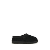 UGG Black Suede Leather Mules