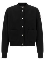 Moncler Black Polyamide Cardigan