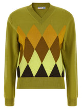 Ballantyne Bicolor Cashmere Cardigan