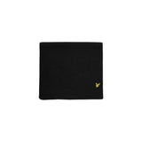 Lyle & Scott Black Viscose Scarf - Elegant Men’s Accessory