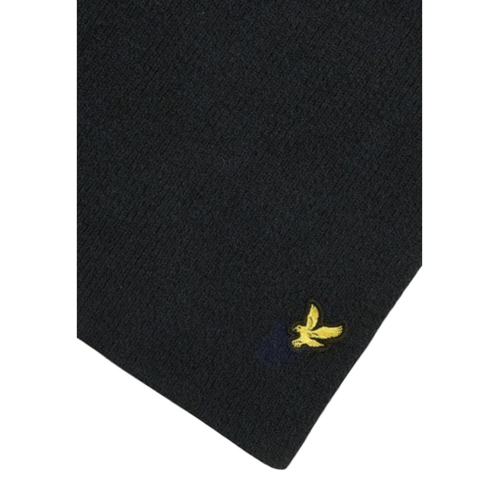 Lyle & Scott Blue Viscose Scarf - Stylish & Versatile