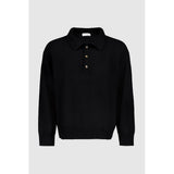 Autore Black Wool Sweatshirt - Stylish Comfort for Men