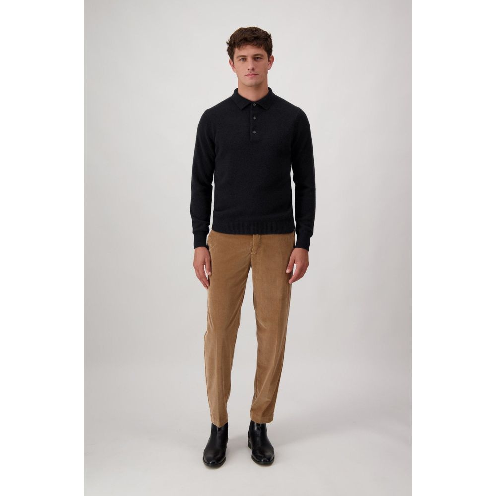 Autore Black Wool Sweatshirt - Stylish Comfort for Men