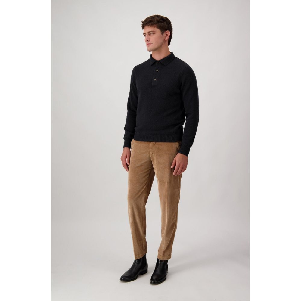 Autore Black Wool Sweatshirt - Stylish Comfort for Men