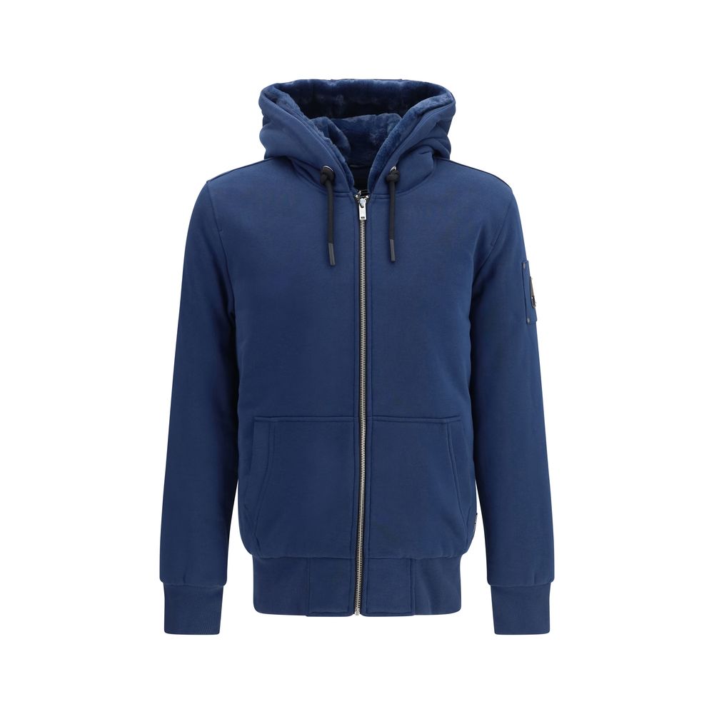 Moose Knuckles Bunny Hooded Sweatshirt - Blue