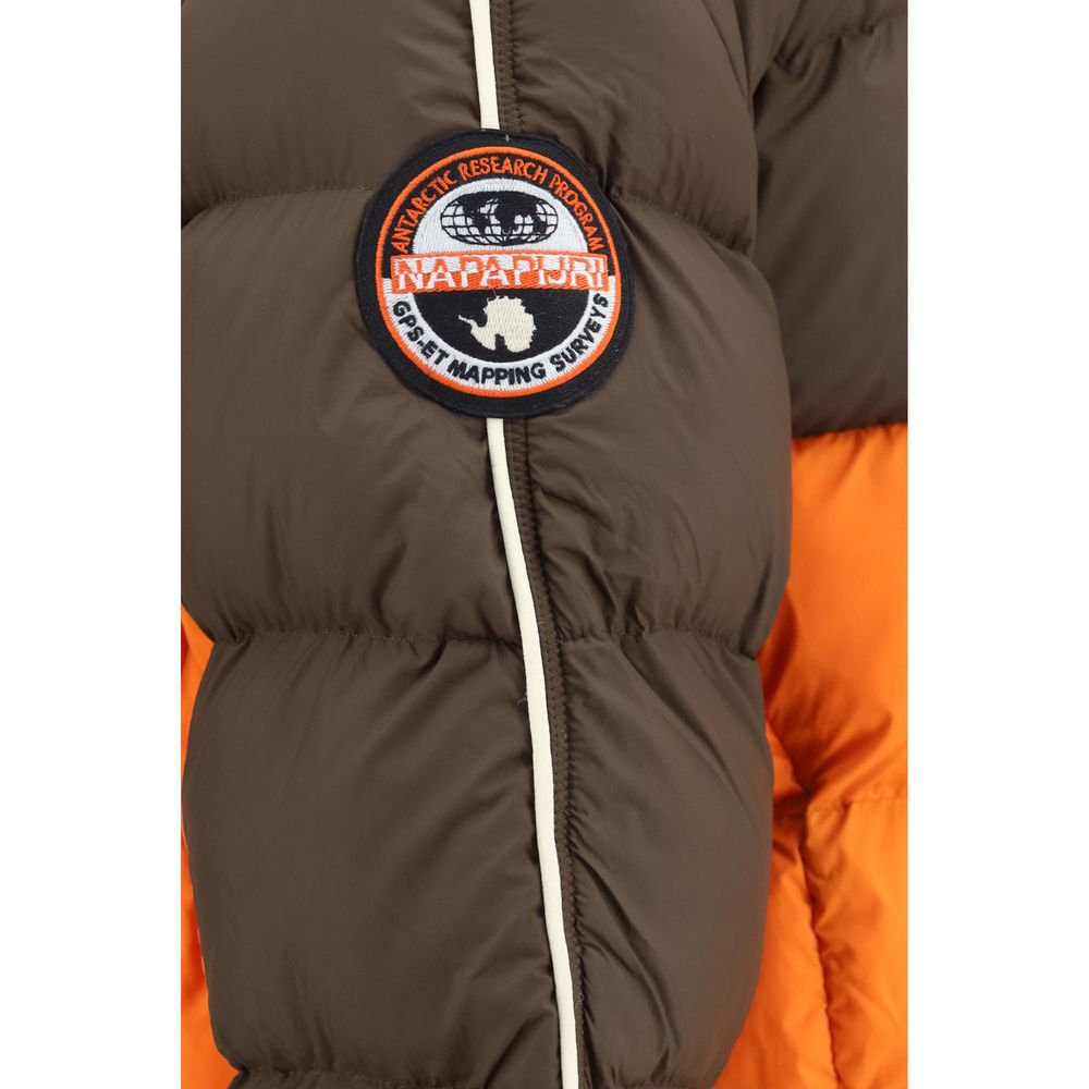 Napapijri Multicolor Archive Puffer Jacket for Men