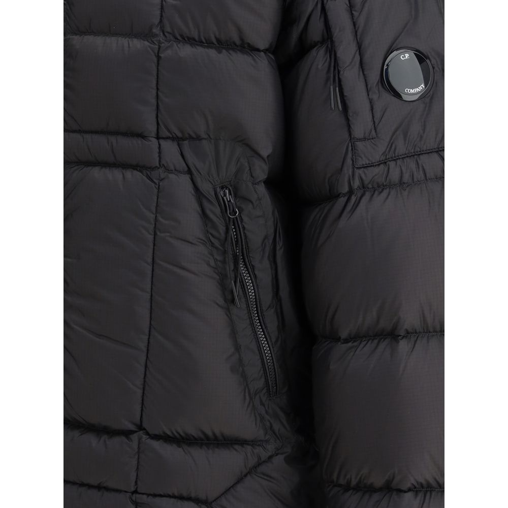 C.P. Company Black Polyamide Shell Jacket - Lightweight & Durable