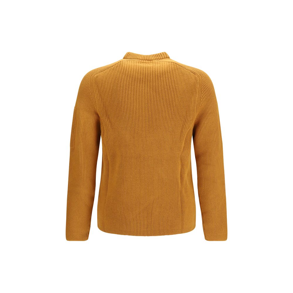 C.P. Company Orange Cotton Sweatshirt - Regular Fit