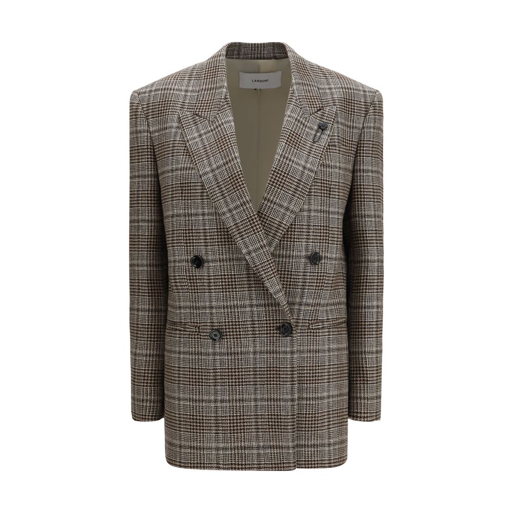 Lardini Beige Wool Oves Aries Blazer for Women