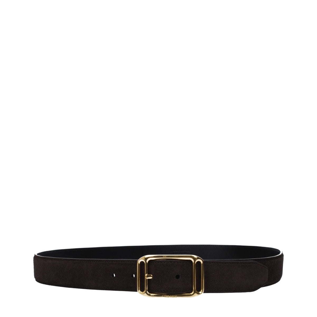 Tom Ford Brown Leather Regular Belt - Elegant Accessory for Men