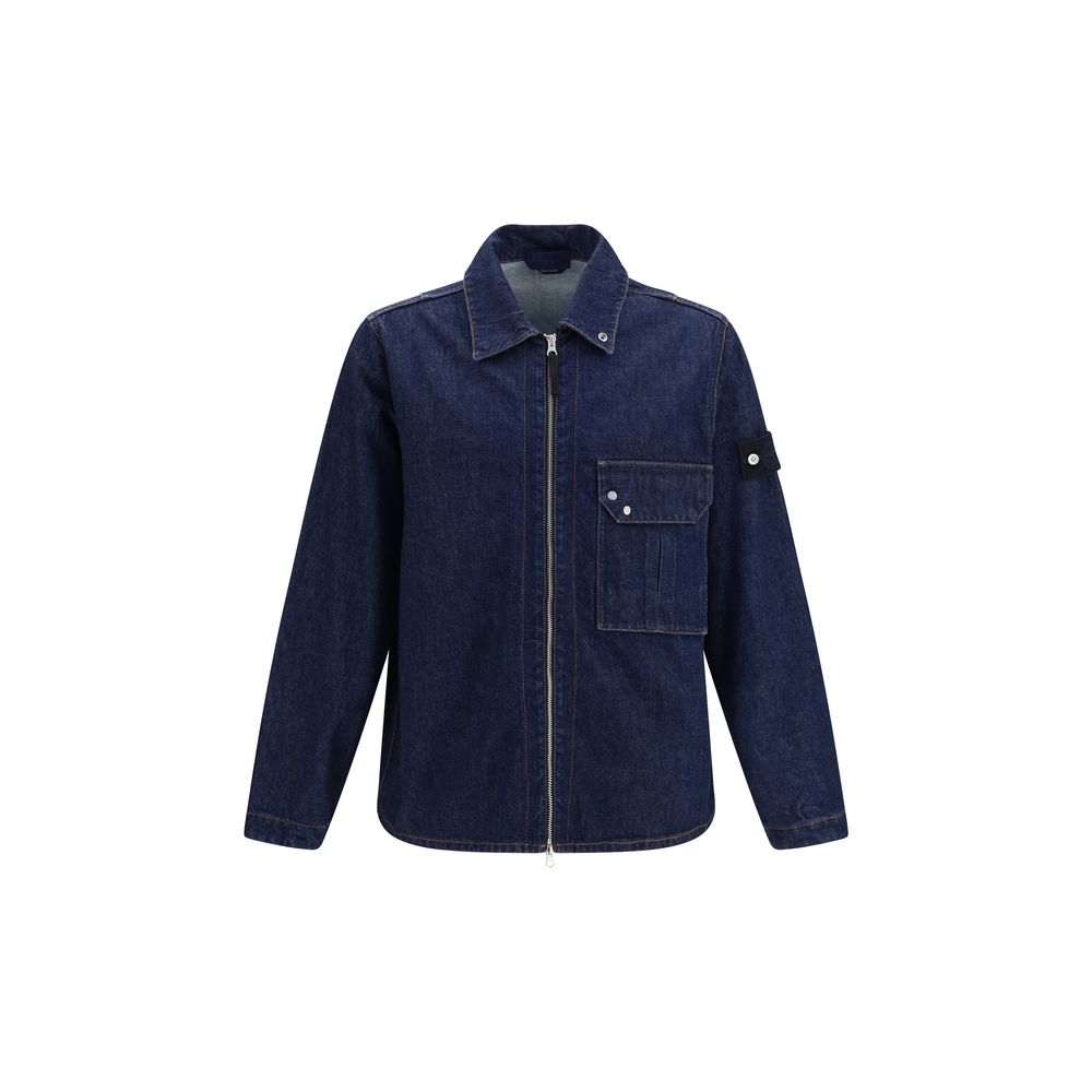 Stone Island Indigo 1200002 Denim Jacket for Men