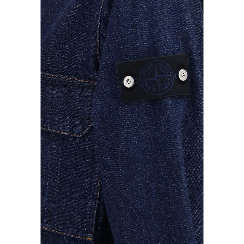 Stone Island Indigo 1200002 Denim Jacket for Men