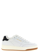 Saint Laurent SL/61 Bicolor Calfskin Low Top Sneakers