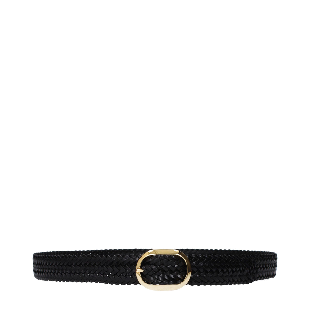 Tom Ford Black Leather Regular Belt - Timeless Style